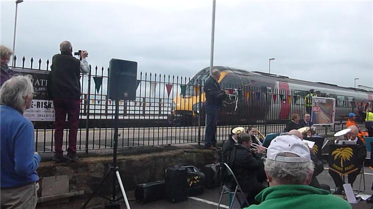 The Opening of the Dawlish Line 009